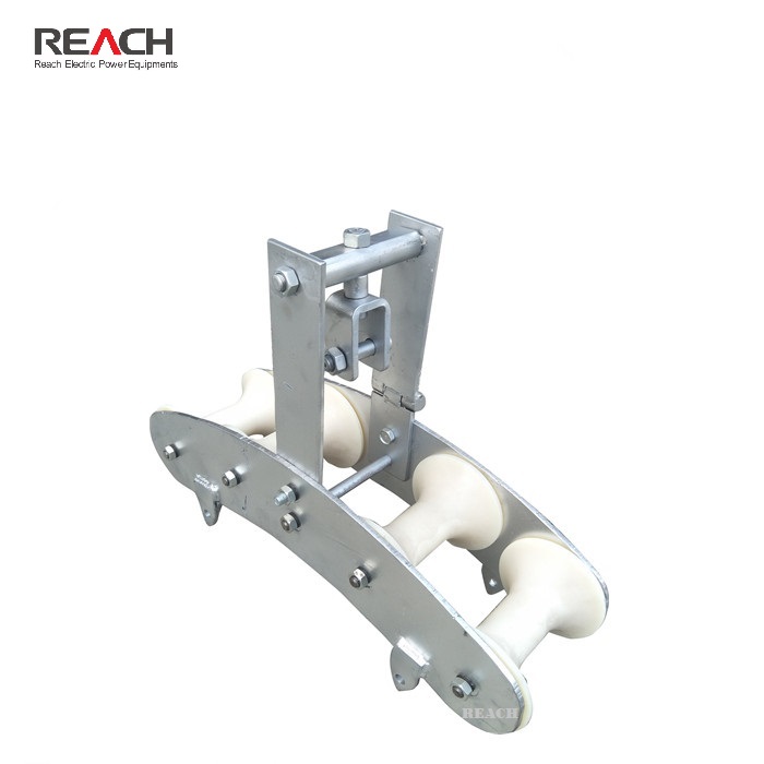 Hanging Type Direction Turnning Cable Roller for Cable Pulling Construction